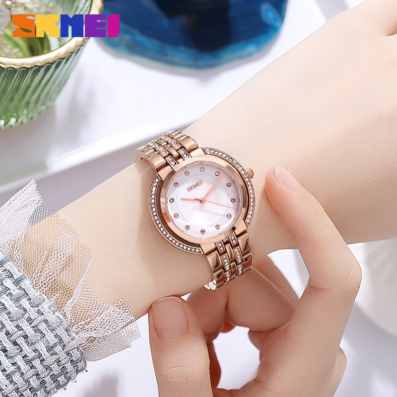 Luxury Watch - Womens Bracelet Quartz Watches Luxury Rhinestone