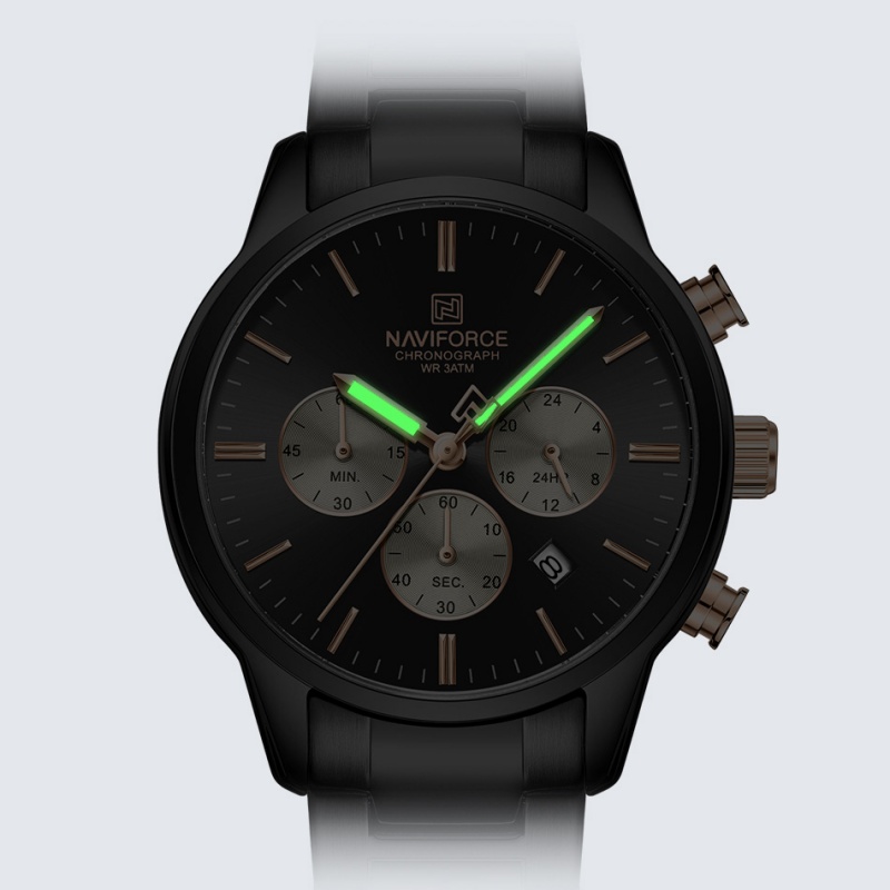 NAVIFORCE Men Quartz Chronogra - огляд і ціна Luxury Watch Strap