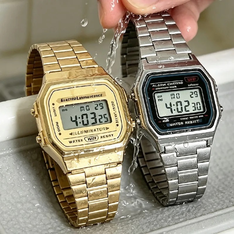 Luxury F91W Steel Band Watches - огляд і ціна Luxury Watch Uk