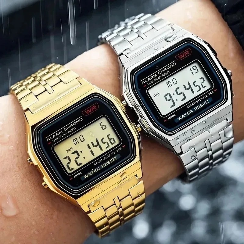 Luxury F91W Steel Band Watches - огляд і ціна Luxury Watch Uk