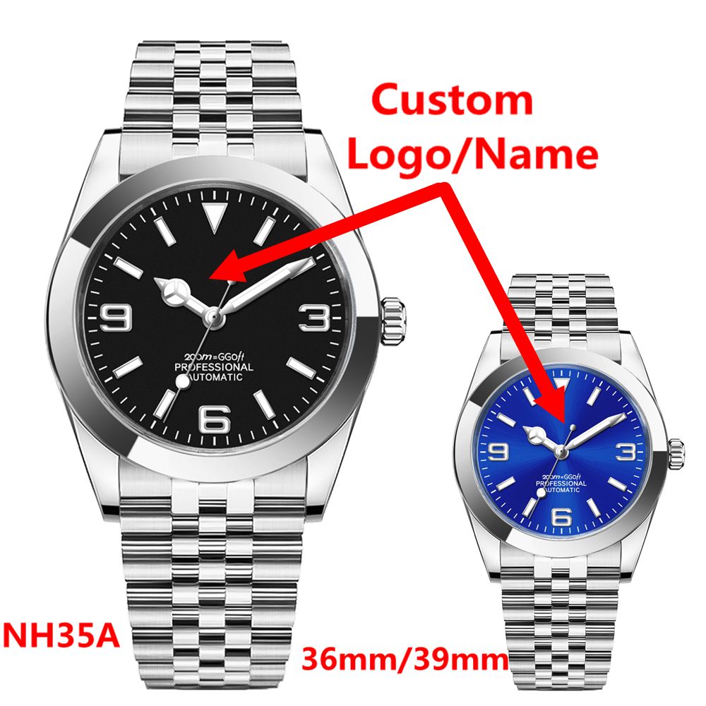 Custom Logo Luxury NH35 Watch  - огляд і ціна Luxury Watch Logos