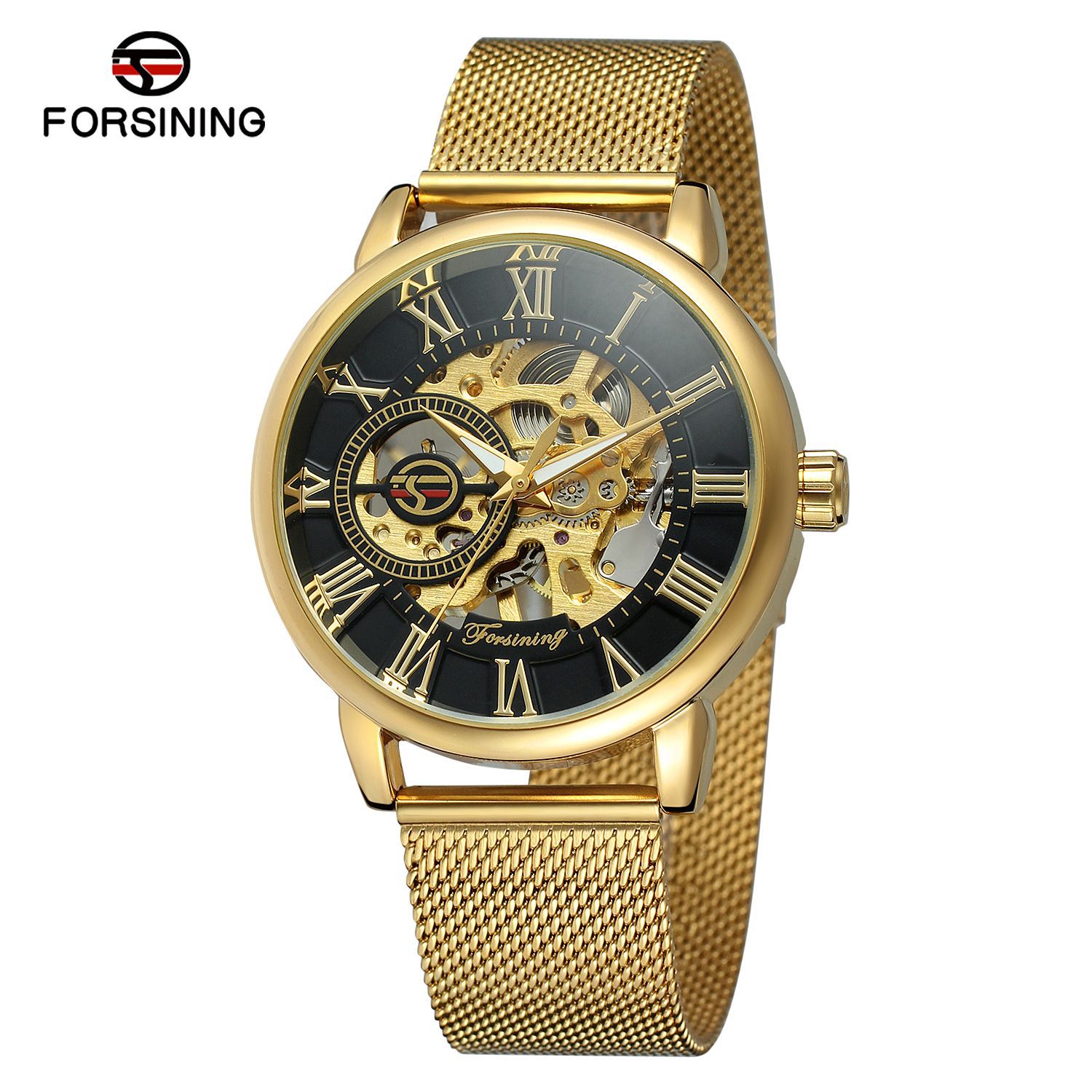 Forsining Top Brand Transparen - огляд і ціна Luxury Watch Brands Logo
