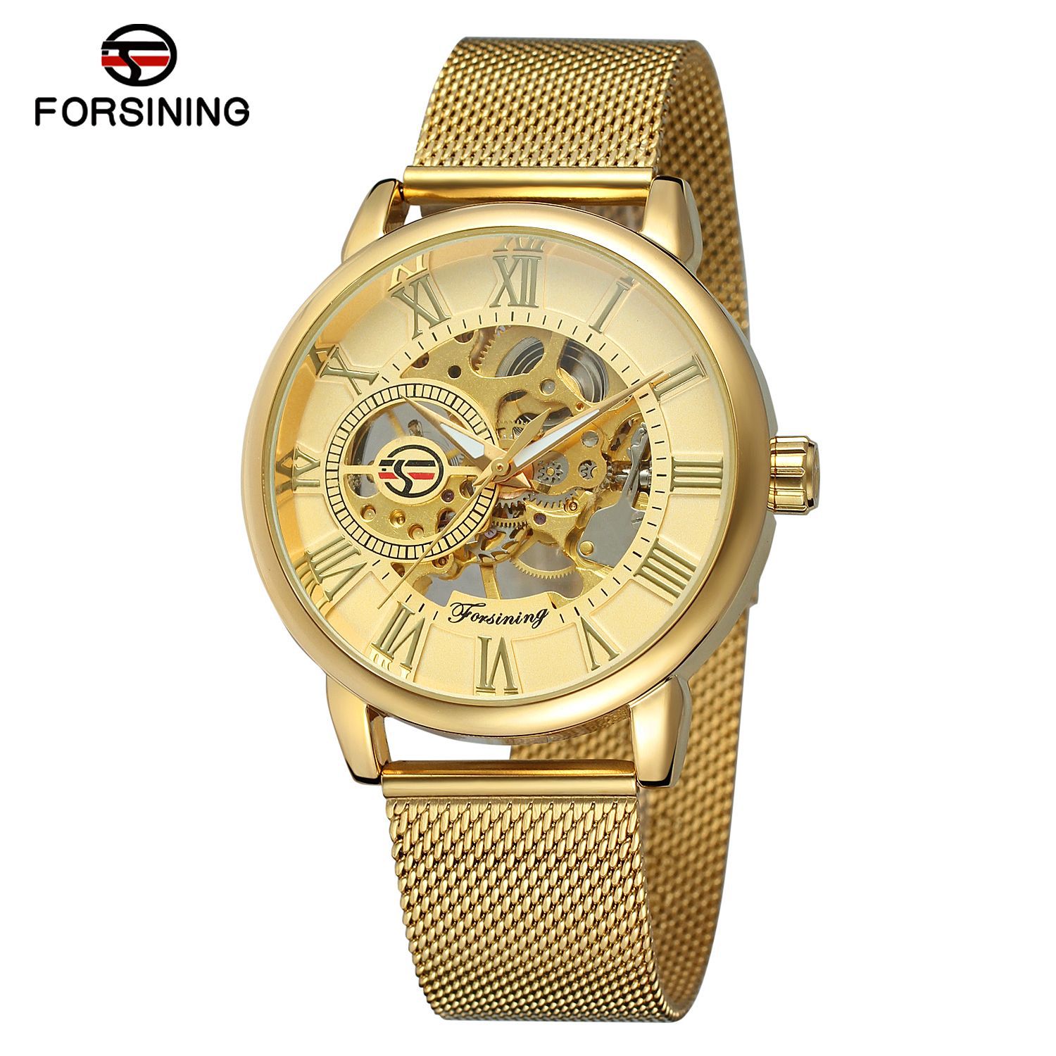 Forsining Top Brand Transparen - огляд і ціна Luxury Watch Brands Logo