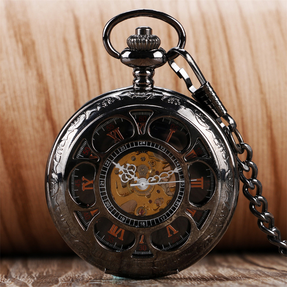 Rose Gold/Black Pumpkin Flower - огляд і ціна Luxury Watch Gold And Black