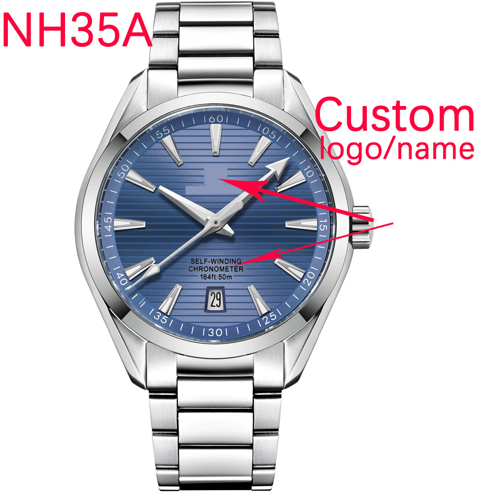 Luxury NH35 Movt Custom Logo 4 - огляд і ціна Luxury Watch Uk