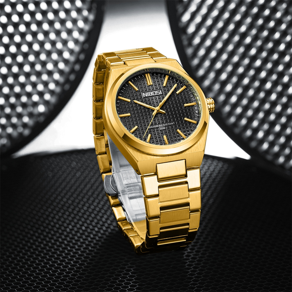 Man Brand Luxury Watch Gold Bl - огляд і ціна Luxury Watch Gold And Black