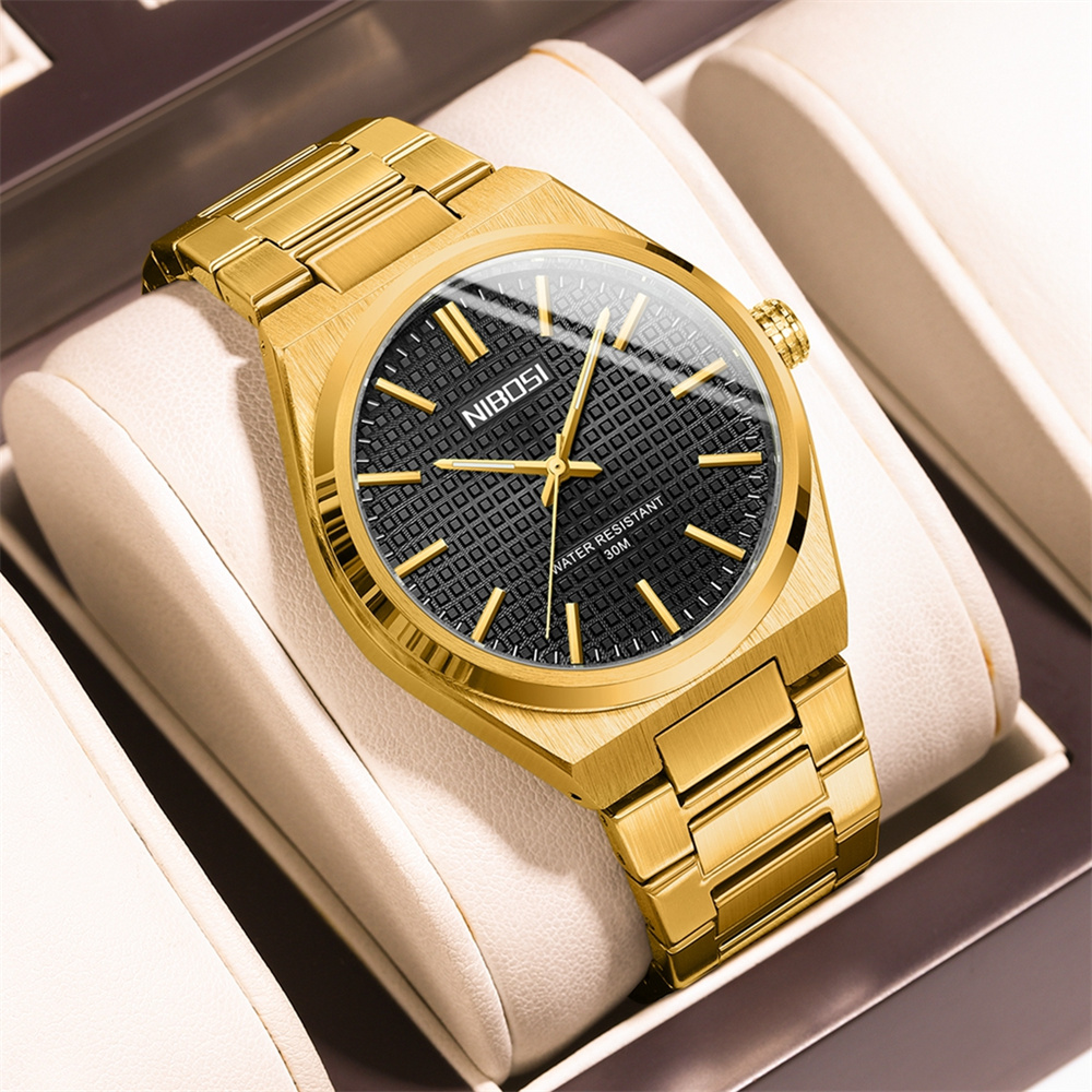 Man Brand Luxury Watch Gold Bl - огляд і ціна Luxury Watch Gold And Black