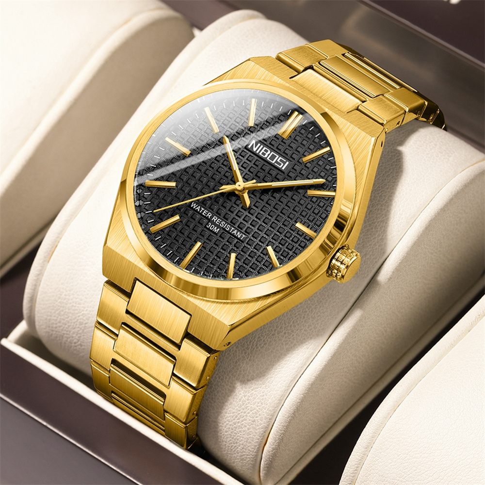 Man Brand Luxury Watch Gold Bl - огляд і ціна Luxury Watch Gold And Black